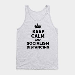 Keep Calm and Socialism Distancing Tank Top